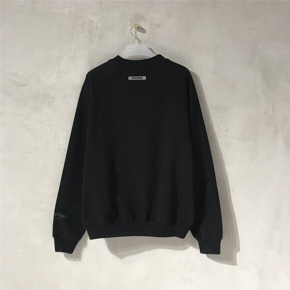 Fear of God Black Crew Neck Sweatshirt - Picture 2 of 7